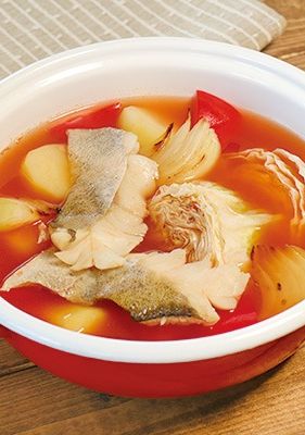 白身魚のポトフ風トマト鍋-レシピのメイン写真