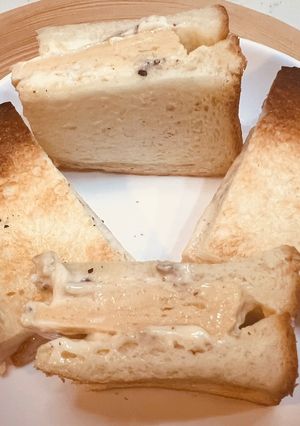 だし巻き玉子のホットサンドイッチ-レシピのメイン写真