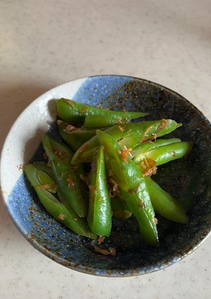 いんげんのカラシ醤油和え-レシピのメイン写真