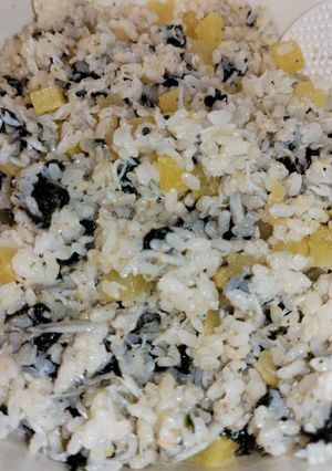 しらす・沢庵・韓国海苔混ぜご飯-レシピのメイン写真