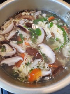 野菜たっぷり卵スープ-レシピのメイン写真