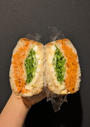 萌え断！！美味しいキャロットラペのサンド-レシピのメイン写真