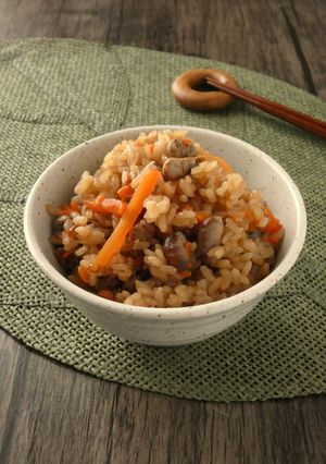 福豆の炊き込みごはん-レシピのメイン写真
