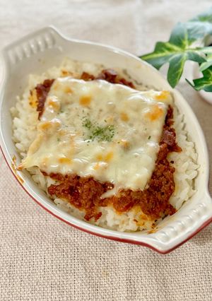 市販ミートボールで濃厚ミートドリア-レシピのメイン写真