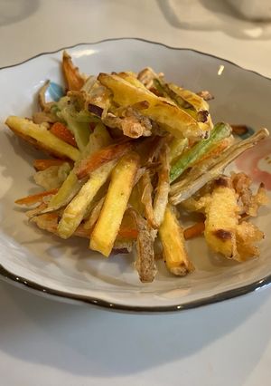 余り野菜のかき揚げ!-レシピのメイン写真