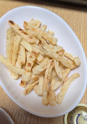 材料1つ！油揚げでフライドポテト風-レシピのメイン写真