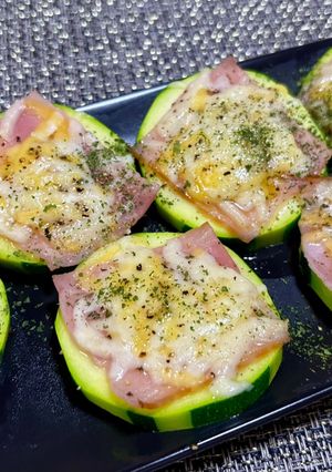 ズッキーニのチーズ焼き-レシピのメイン写真