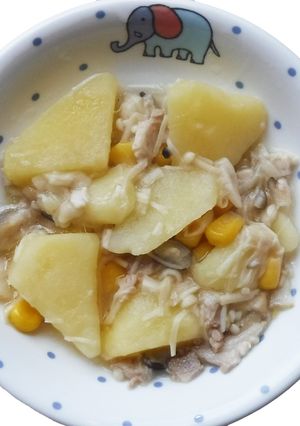 【保育園給食】きのことじゃがいものソテー-レシピのメイン写真