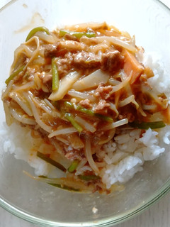 彩り野菜の坦々あんかけ-レシピのメイン写真