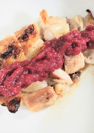 とりステーキとうめソース-レシピのメイン写真