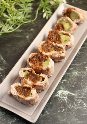 レンジで簡単！茄子の肉巻き巻き-レシピのメイン写真