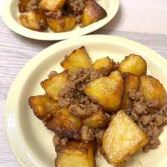 รูปของ 揚げじゃがいものそぼろ煮