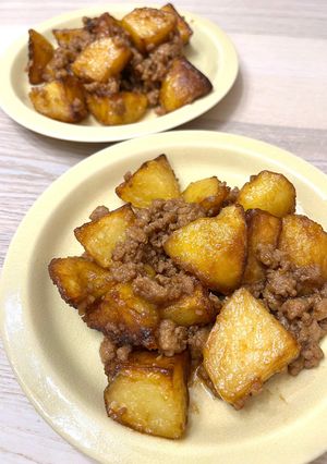 揚げじゃがいものそぼろ煮-レシピのメイン写真