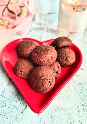 チョコ不要☆きなこココアクッキー-レシピのメイン写真