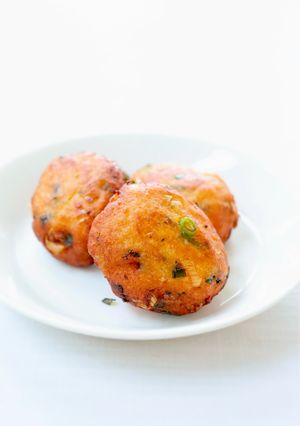 はんぺんで手軽に【韓国風さつま揚げ】-レシピのメイン写真