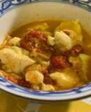 とうふのうれすぎトマト煮こみ
