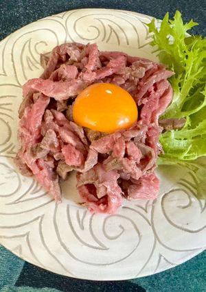 横浜発♡ローストビーフのユッケ-レシピのメイン写真