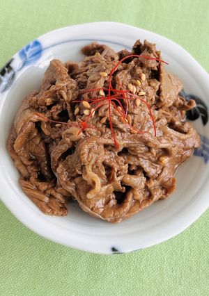 レンチンと余熱で🐮牛肉のウスターソース煮-レシピのメイン写真