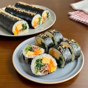 革命的！巻きす無しでも超綺麗！本格キンパ