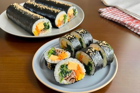 革命的！巻きす無しでも超綺麗！本格キンパ