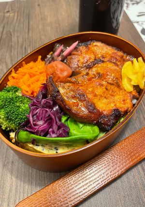 スタミナ万点トンテキ弁当-レシピのメイン写真