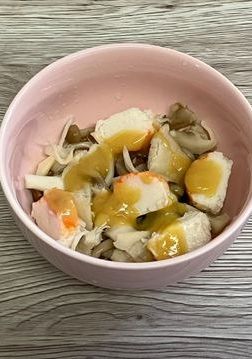 キノコとカニカマの酢味噌和え-レシピのメイン写真
