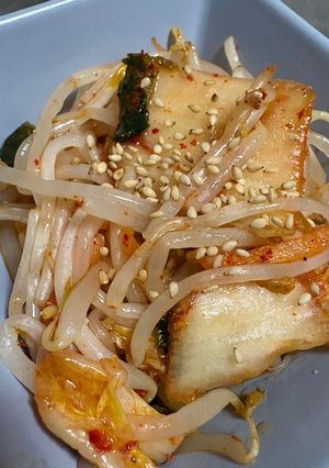 もやしとキムチのナムル-レシピのメイン写真