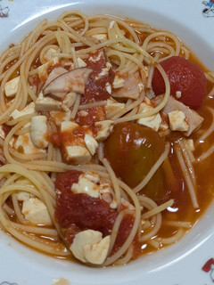 蒟蒻パスタのトマトスープスパゲッティー-レシピのメイン写真