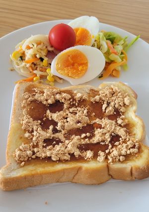 きなこ黒蜜トースト-レシピのメイン写真