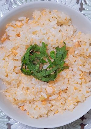 鮭の炊き込みごはん-レシピのメイン写真