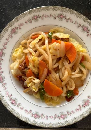 野菜たっぷり焼きうどん-レシピのメイン写真