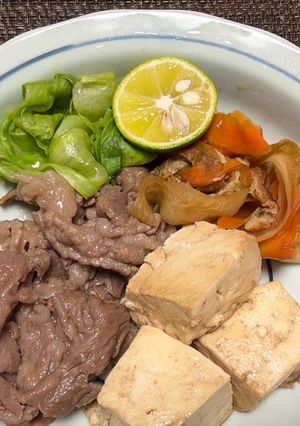 スダチでカンペキ肉豆腐-レシピのメイン写真