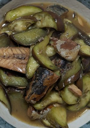 簡単★味付け不要！茄子の鯖味噌缶煮-レシピのメイン写真