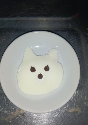 ねこばば（猫型ババロア）-レシピのメイン写真