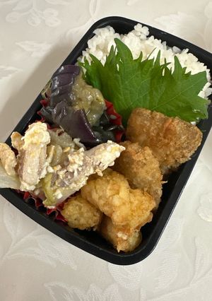 大学生娘のお弁当2025.07.09-レシピのメイン写真
