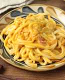 濃厚クリーミー☆かぼちゃクリームうどん