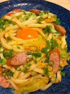 キムチ焼きうどん-レシピのメイン写真