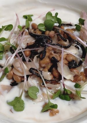 W大豆のSOYカスピ海YGとろモチ冷製スープ-レシピのメイン写真
