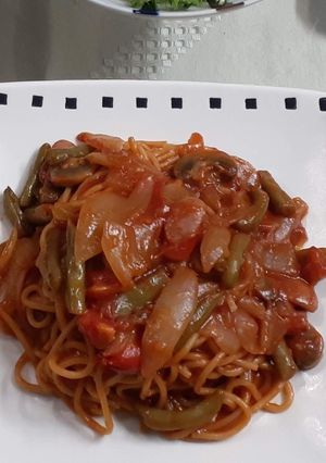 生パスタ風濃厚ナポリタン-レシピのメイン写真
