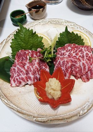 馬刺しのにんにく醤油-レシピのメイン写真