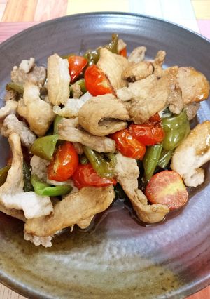 豚ロースと彩り野菜の美肌さっぱり炒め-レシピのメイン写真