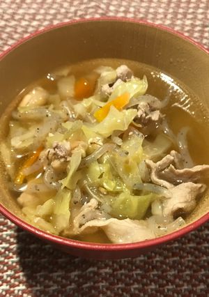 つるっと食べられる✨こんにゃく入り豚汁-レシピのメイン写真