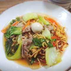 รูปของ 簡単★かつおだしで和風あんかけ焼きそば