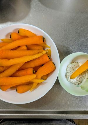 間引き人参大量消費、美味しい食べ方-レシピのメイン写真