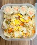 搾菜とハムのチャーハン　お弁当１人分