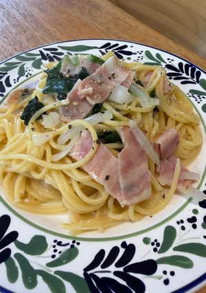 ワンパン！クリームパスタ-レシピのメイン写真