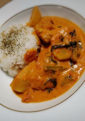 蕪と鶏肉のバターチキンカレー-レシピのメイン写真