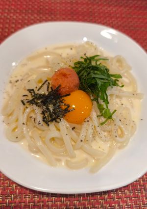 簡単冷やし明太クリームソース-レシピのメイン写真