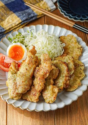 しっとり柔らか！鶏むね肉ののり塩天ぷら-レシピのメイン写真