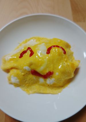 ♬鶏ひき肉でオムライス♬-レシピのメイン写真